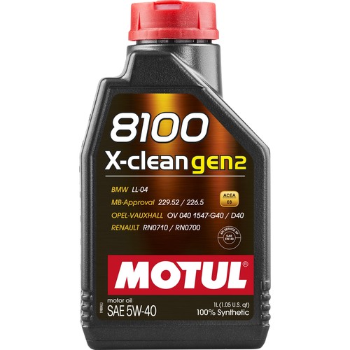 Motul 8100 clean - gen2, 5w-40