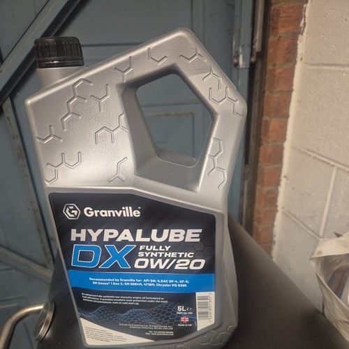 Granville hypalube 0w20 - granville, dx