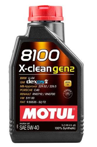 Motul 8100 clean - gen2, 5w40
