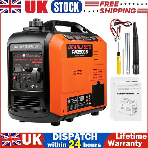Gas powered generator low - gas,