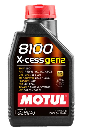 Motul 8100 cess gen2 40 - 8100, 5w-40