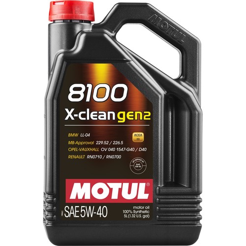 Motul 8100 clean gen2 40 - x-clean, 5w-40