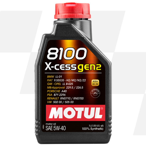 Motul 8100 cess - x-cess, 5w-40