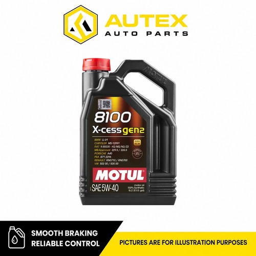Motul 8100 clean gen2 - x-clean, 5w40