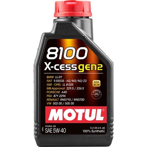 Motul 8100 cess gen2 - gen2, 5w-40